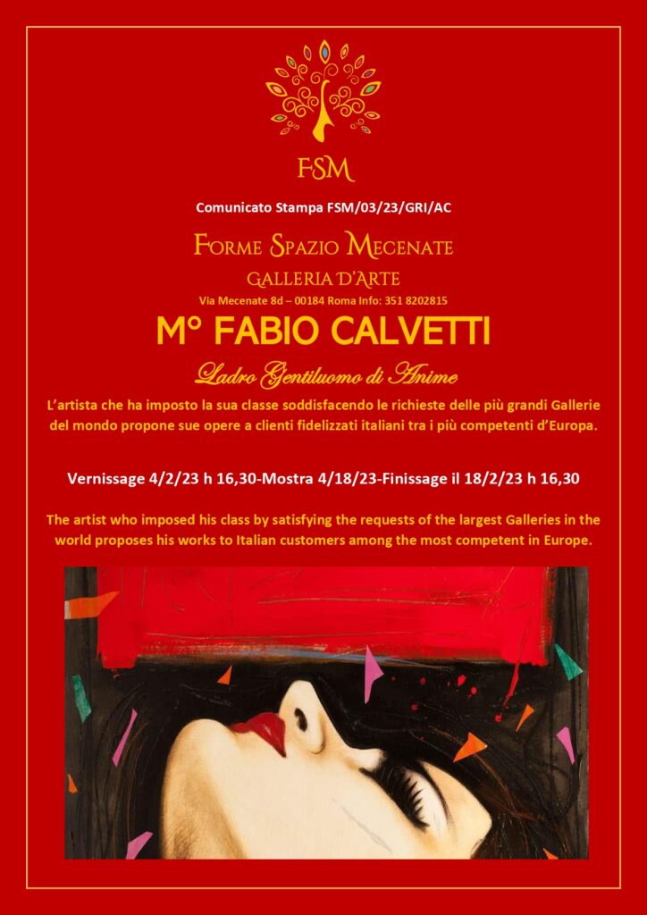 Fabio Calvetti - Ladro Gentiluomo di Anime