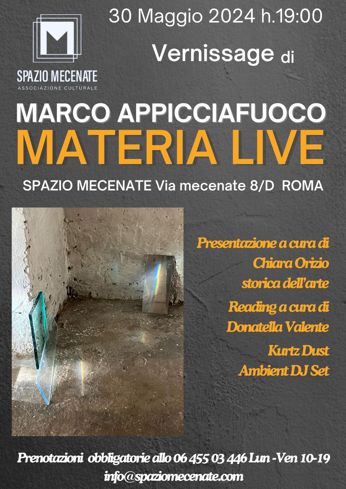 Marco Appicciafuoco - Materia Live
