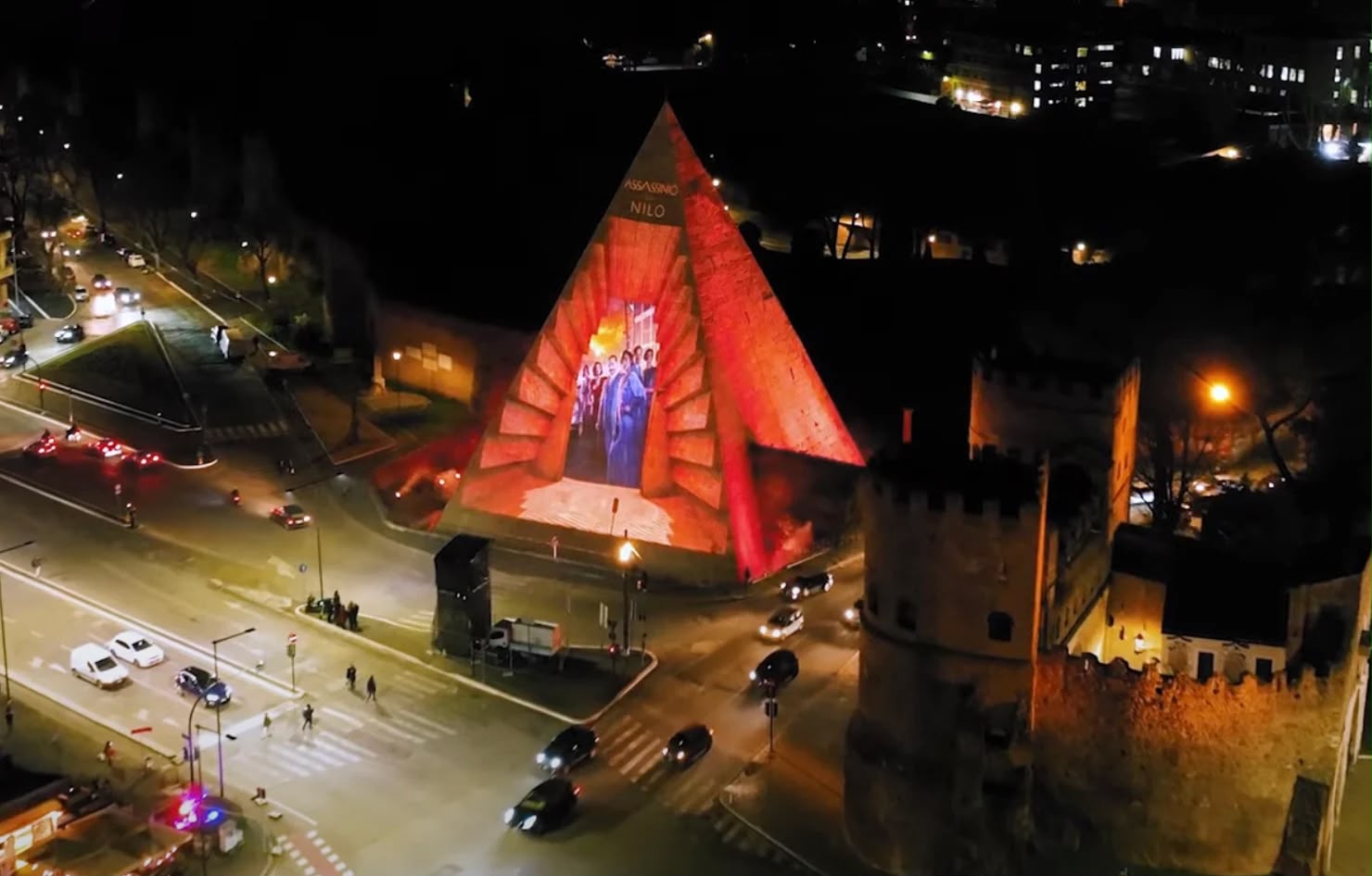 Piramide Cestia - Evento Spazio Mecenate e Arch. Cesare Esposito