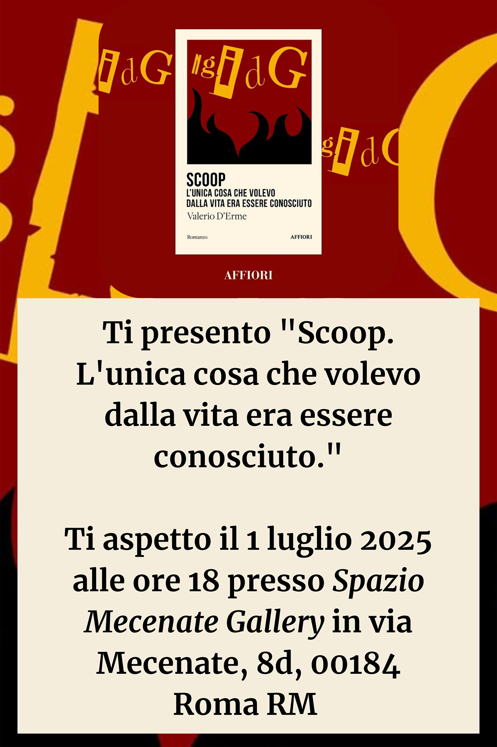 Presentazione di libri - Spazio Mecenate