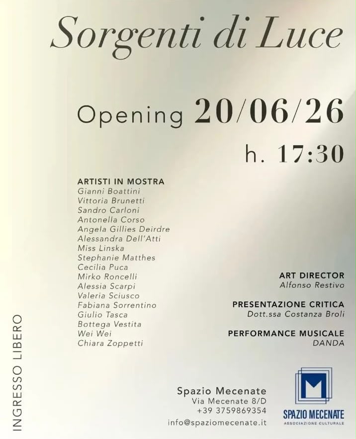 Sorgenti di luce